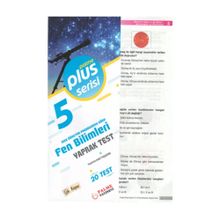 Palme Yayınları 5. Sınıf Fen Bilimleri Plus Serisi Yaprak Test
