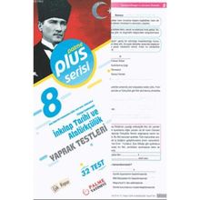 Palme Yayınları 8. Sınıf T. C. İnkılap Tarihi ve Atatürkçülük Konu Kitabı Plus Serisi