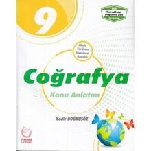 Palme Yayınları 9.Sınıf Coğrafya Konu Anlatımlı