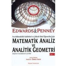 Palme Yayınları Matematik Analiz ve Analitik Geometri Cilt 2