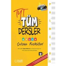 Palme Yayınları - TYT Tüm Dersler Aylık Çalışma Fasikülleri