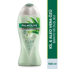 Palmolive Spa Therapy Clay Detox Kil ve Aloe Vera 500 ml Duş Jeli