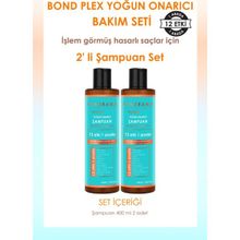 Panaroma Professional Bond Plex Yoğun Onarıcı 12 Etki 1 Arada 2x400 ml Şampuan Bakım Seti