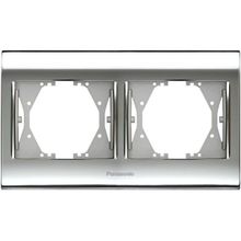 Panasonic Thea Blu Chrome Beyaz 2'li Çerçeve