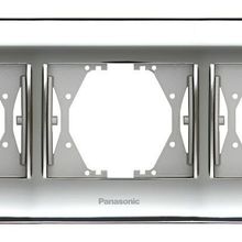 Panasonic Thea Blu Chrome Beyaz 3'lü Çerçeve