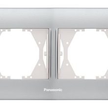 Panasonic Thea Blu Inox Matt Dore 2'li Çerçeve
