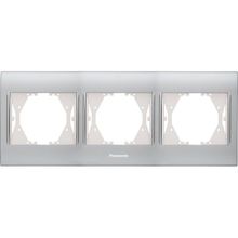 Panasonic Thea Blu Inox Matt Dore 3'lü Çerçeve