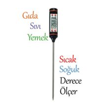 PANJI Et Su Süt Sıcaklık Ölçer Termometresi Yiyecek Sıvı Gıda Isı Ölçüm Pasta Malzemeleri