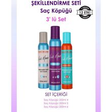 Panorama Professional 3x200 ml Saç Köpüğü