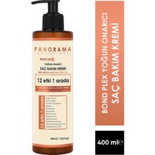 Panorama Professional Bond Plex Yoğun Onarıcı Saç Bakım Kremı-400 ml Yıpranmış Saçlar için Ağırlaştırmayan Bakım / 12 Etki 1 Arada / 4 Özel Yağ ile Zenginleştirilmiş Formül