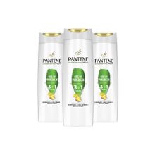 Pantene 3'ü 1 Arada 3x400 ml Güç ve Parlaklık Şampuan