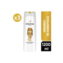 Pantene 3'ü 1 Arada 3x400 ml Onarıcı Ve Koruyucu Şampuan