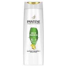 Pantene 3'ü 1 Arada 400 ml Güç ve Parlaklık Şampuan