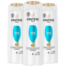 Pantene Nem Terapisi 3'ü 1 Arada 3x400 ml Saç Şampuanı