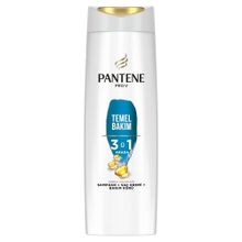 Pantene PRO-V 600 ml 3'ü 1 Arada Normal Saçlar İçin Temel Bakım Besleyici Şampuan