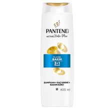 Pantene Pro-V Temel Bakım 2x400 ml 3'ü 1 Arada Şampuan