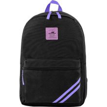 Panther Begia Unisex Çocuk Okul Çantası, Siyah-Lila
