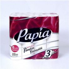 Papia 3 Katlı 32'li Tuvalet Kağıdı