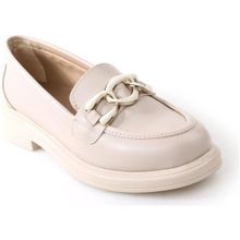 Papuçcity 02702 Bej Ortopedik Günlük Kadın Loafer Ayakkabı