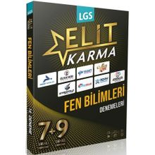 Paraf Yayınları - 8. Sınıf LGS Fen Bilimleri Elit Karma 16 Deneme