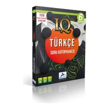 Paraf Yayınları - IQ 6. Sınıf Türkçe Soru Kütüphanesi