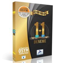 Paraf Yayınları TYT AYT 1+1 İkisi Bir Arada Deneme