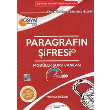 Paragrafın Şifresi Yayınları Paragrafın Şifresi Modüler Soru Bankası