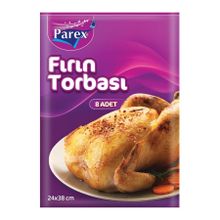 Parex 8 Adet 24x38 cm Fırın Torbası