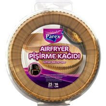 Parex Airfryer Pişirme Kağıdı 25'li - Kahverengi