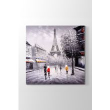 Paris Sokaklarında Tablosu