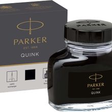 Parker Quink 1950375 Siyah Şişe Mürekkep