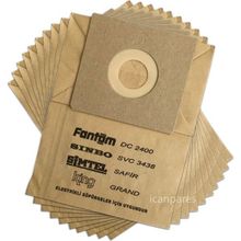 Parmis Fantom Dc 2400 Kağıt 10 Adet Uyumlu Süpürge Toz Torba