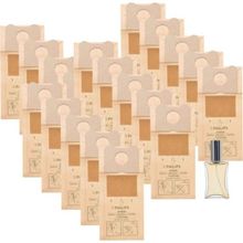Parmis Philips FC 6844 01 Kağıt TT0011-20 20 Adet Uyumlu Süpürge Toz Torba