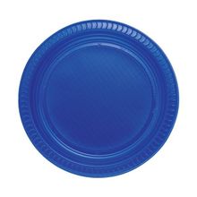 PartiBulutu 22 cm 25'li Lacivert Plastik Tabak