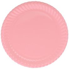 PartiBulutu 8'li Pembe Karton Tabak