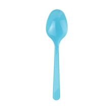 PartiBulutu Bebek Mavisi Plastik 25'li Kaşık