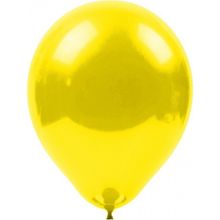 Partipan Baskısız Metalik Balon Sarı 100'lü