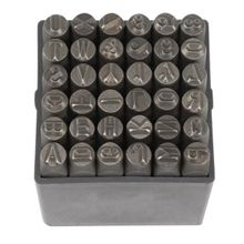 Partner PT03041 3 mm 36 Parça Çelik Harf ve Rakam