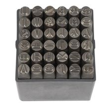 Partner PT03044 6 mm 36 Parça Çelik Harf ve Rakam