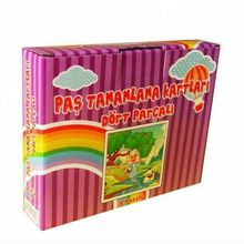 Paş Tamamlama Kartları Dört Parçalı - kollektif