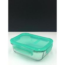 Paşabahçe 530176 Lockie Yeşil 2 Adet Cam Saklama Kabı