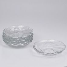 Paşabahçe 54271 6 Adet Burgulu Çay Tabağı