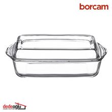 Paşabahçe 59010 Dikdörtgen Kapaklı Borcam