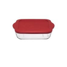 Paşabahçe 59024 3200 cc Plastik Kapaklı Borcam Kare Tepsi