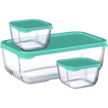 Paşabahçe 95455 Snow Box Saklama Kabı Seti
