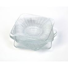 Paşabahçe P54261 Kare 6'lı Çay Tabağı