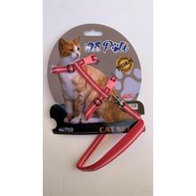 Pati Kırmızı Pembe Ayarlanabilir Yavru Köpek ve Kedi Boyun Tasması