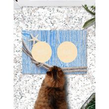 PatiPeti Muğla Kedi Köpek Mama Eğitim Paspası ve Beslenme Altlığı
