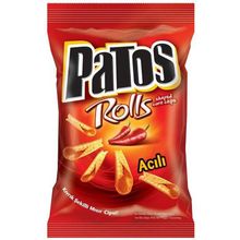 Patos Rolls Acılı 109 gr Cips