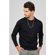 Pave 4536063 Lacivert Bisiklet Yaka Yün Erkek Kazak
